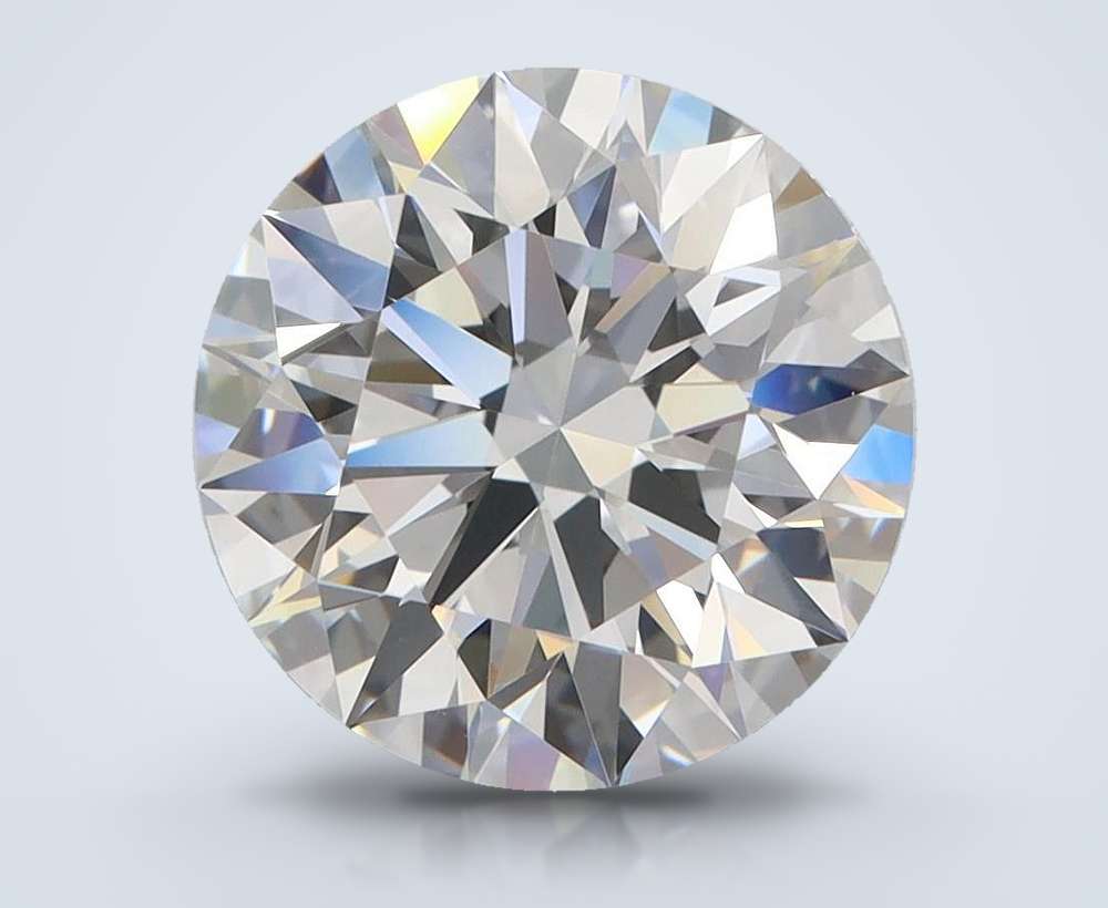 3.41 Carat Round Lab Diamond