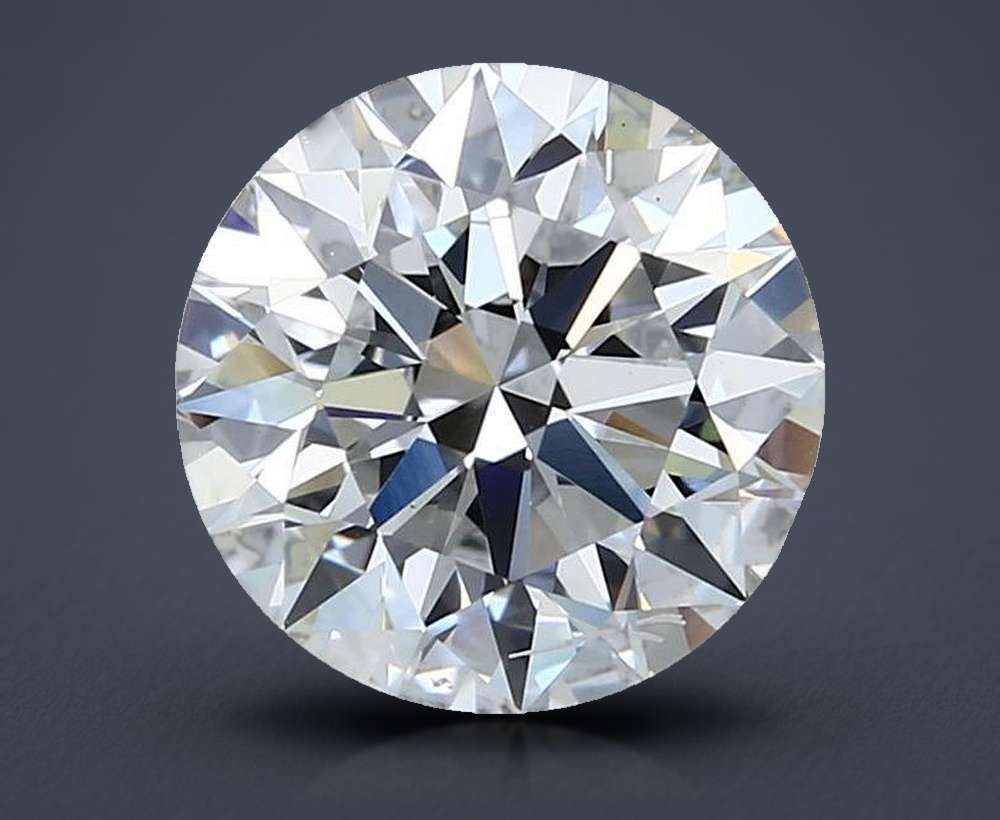 3.04 Carat Round Lab Diamond