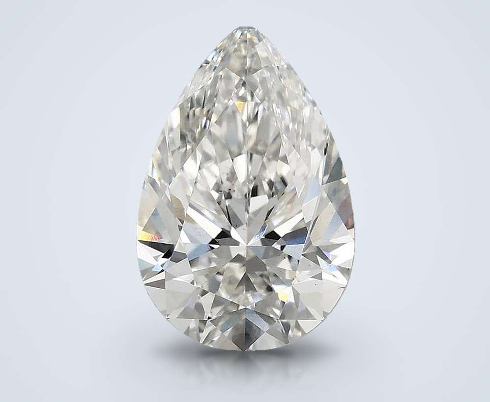 3.10 Carat Pear Lab Diamond