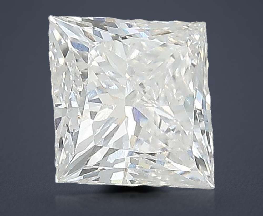 1.68 Carat Princess Lab Diamond