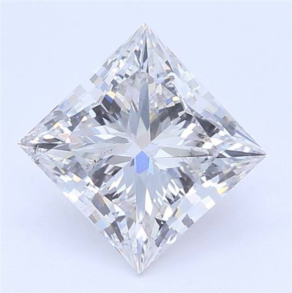 0.92ct G SI1 Rare Carat Ideal Cut Princess Lab Grown Diamond