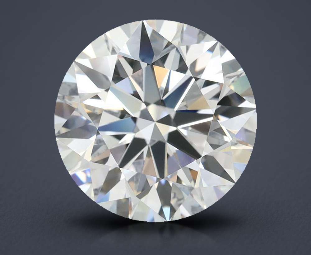 4.04 Carat Round Lab Diamond