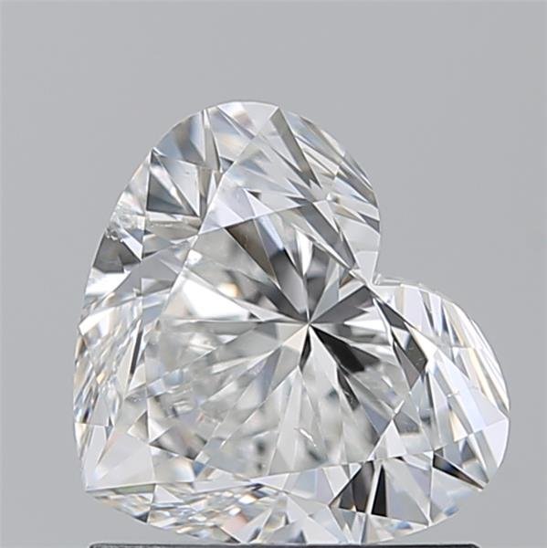 1.20ct F SI1 Rare Carat Ideal Cut Heart Diamond
