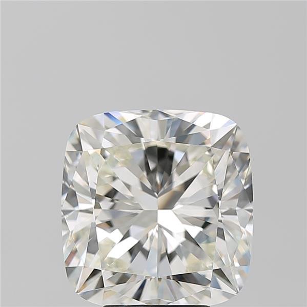 6.07ct J VVS2 Rare Carat Ideal Cut Cushion Diamond