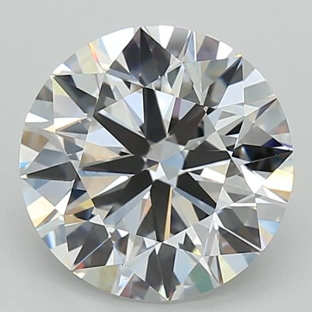 3.03ct F VS1 Rare Carat Ideal Cut Round Lab Grown Diamond