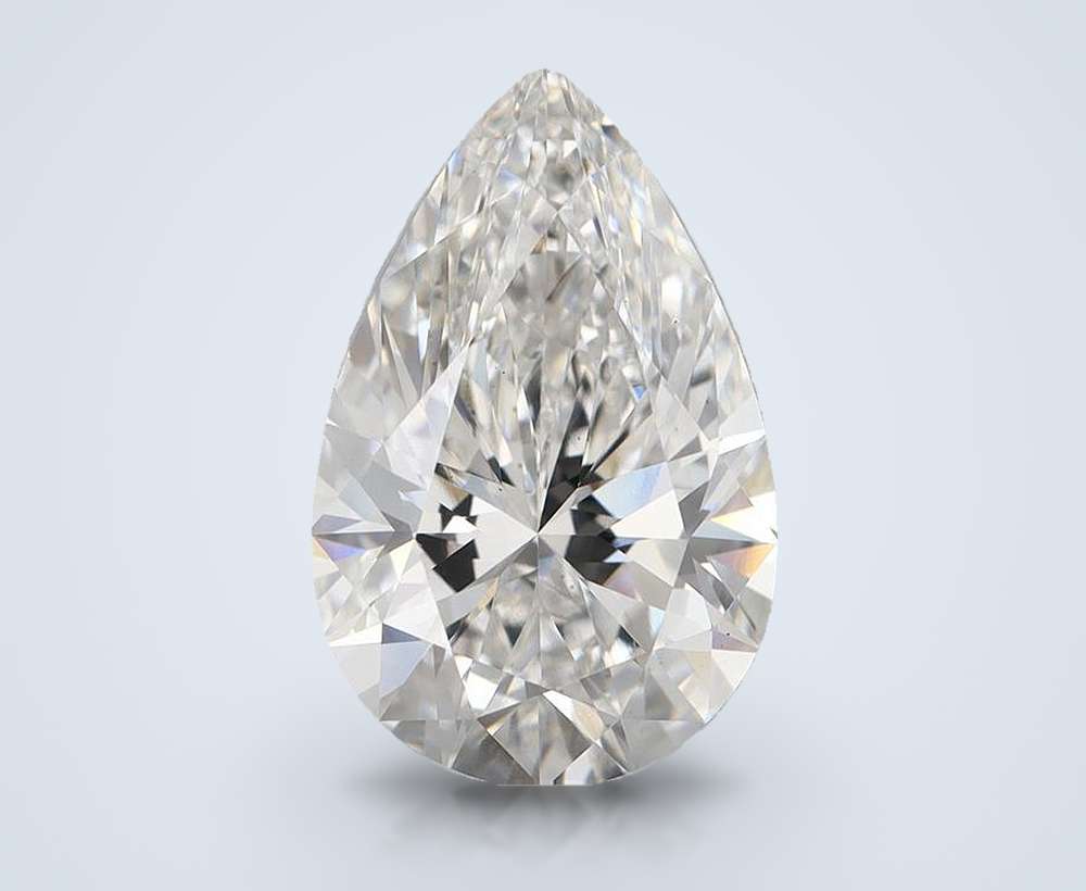 6.10 Carat Pear Lab Diamond