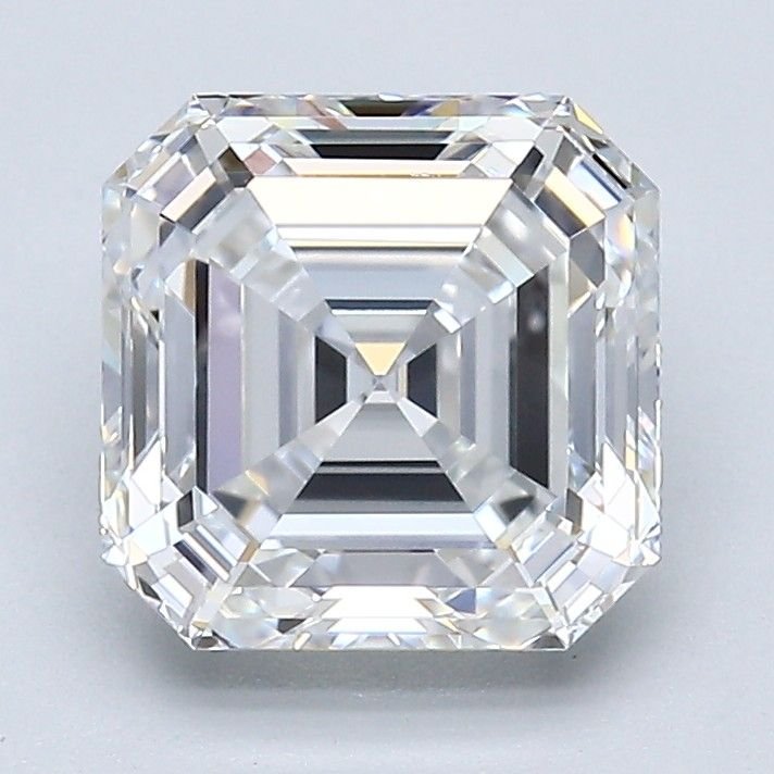 2.56ct E VVS2 Excellent Cut Asscher Diamond