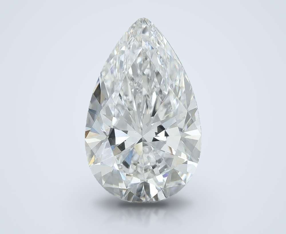 2.00 Carat Pear Lab Diamond
