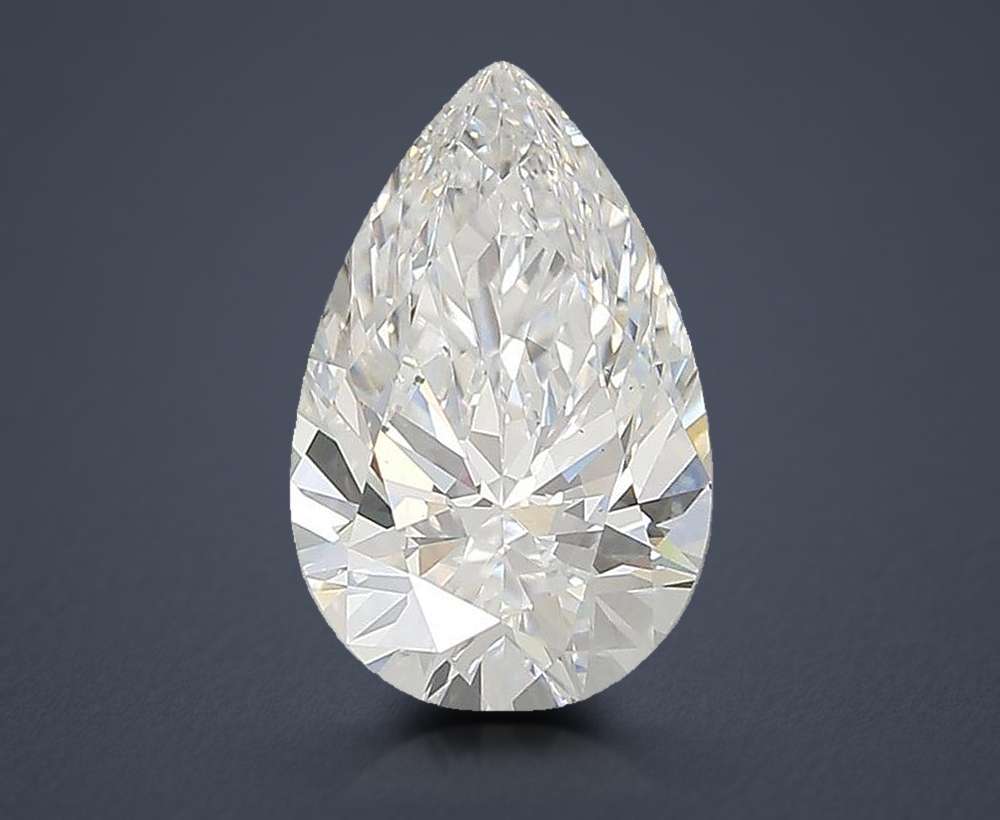 1.77 Carat Pear Lab Diamond