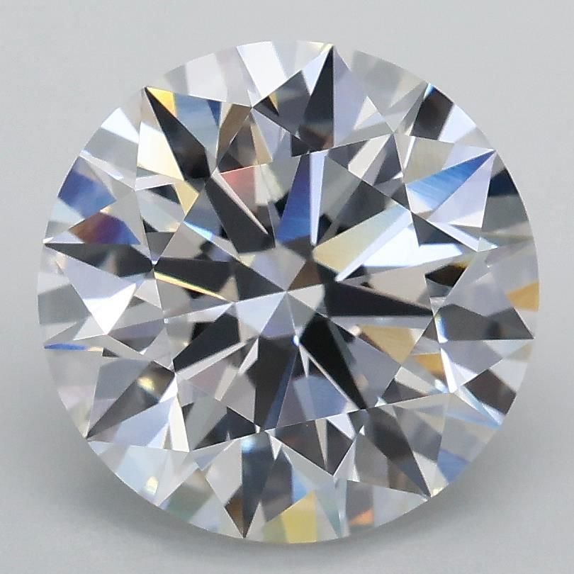 3.07ct E VVS2 Rare Carat Ideal Cut Round Lab Grown Diamond