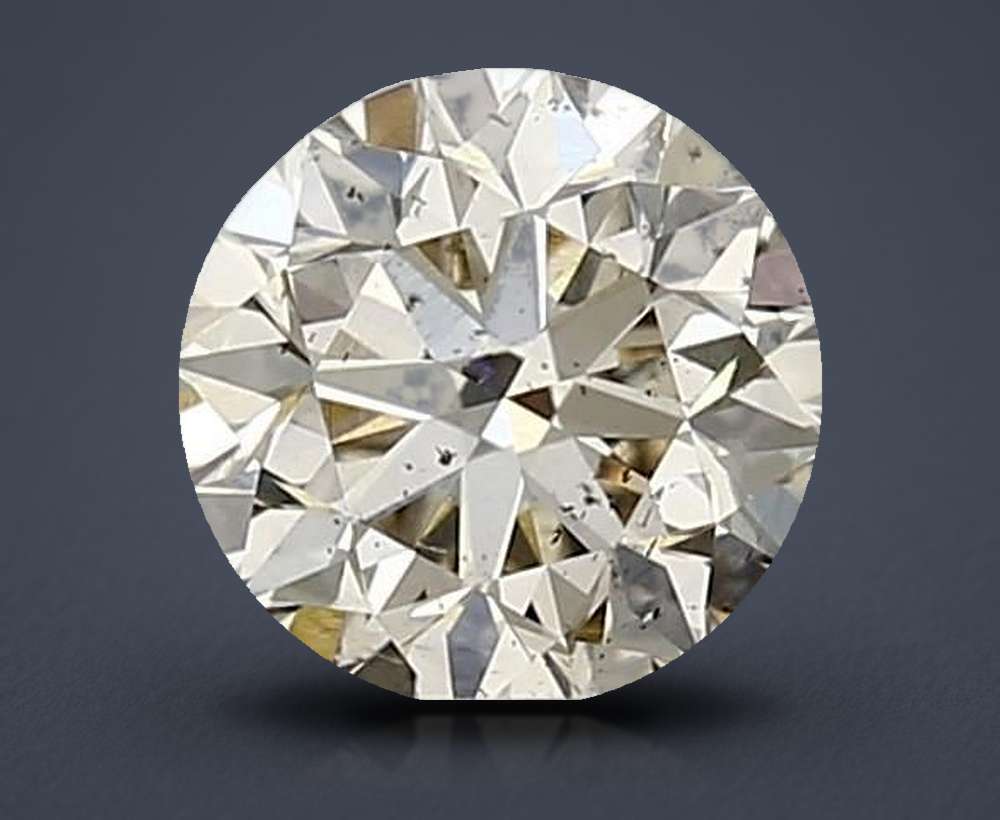 0.81 Carat Round Natural Diamond