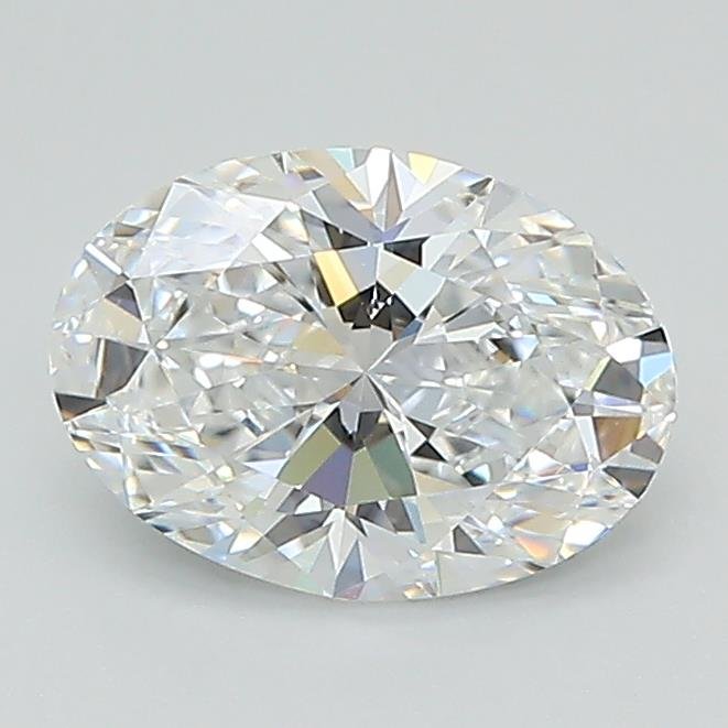 1.04ct D VVS2 Rare Carat Ideal Cut Oval Lab Grown Diamond