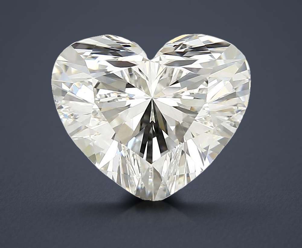 1.41 Carat Heart Natural Diamond