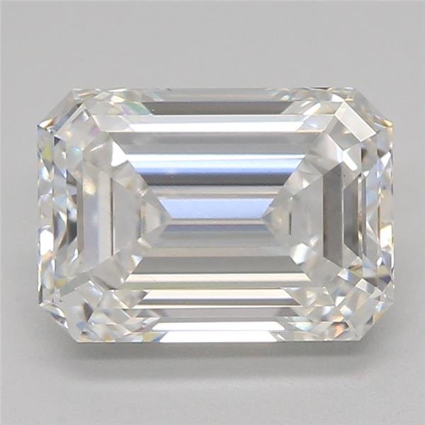 1.30ct E VS1 Rare Carat Ideal Cut Emerald Lab Grown Diamond