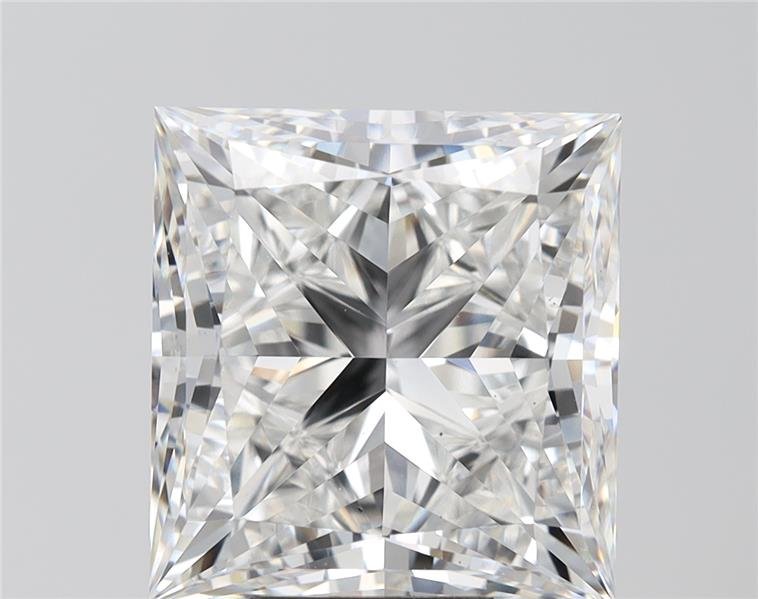 10.05ct F VS2 Rare Carat Ideal Cut Princess Lab Grown Diamond