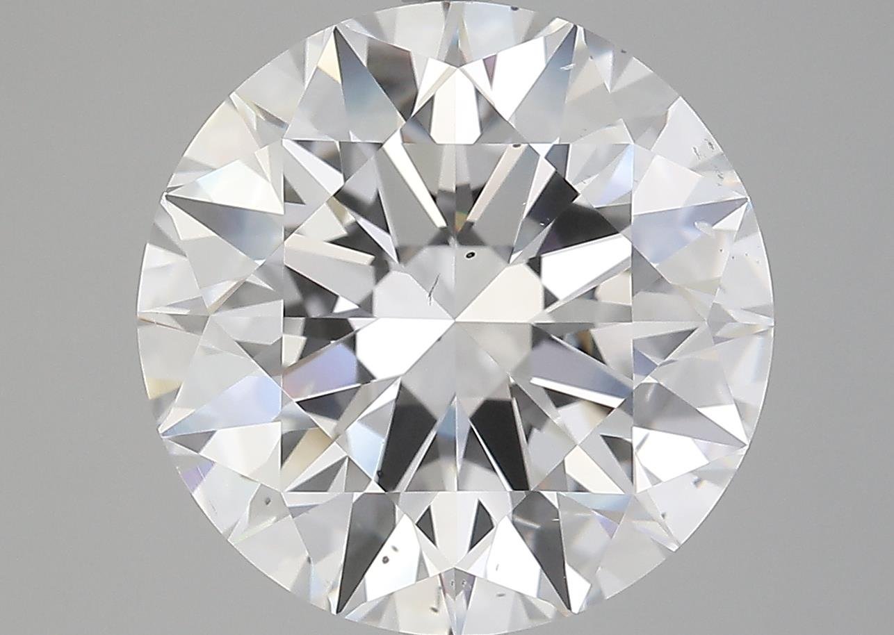 8.02ct D SI1 Rare Carat Ideal Cut Round Diamond