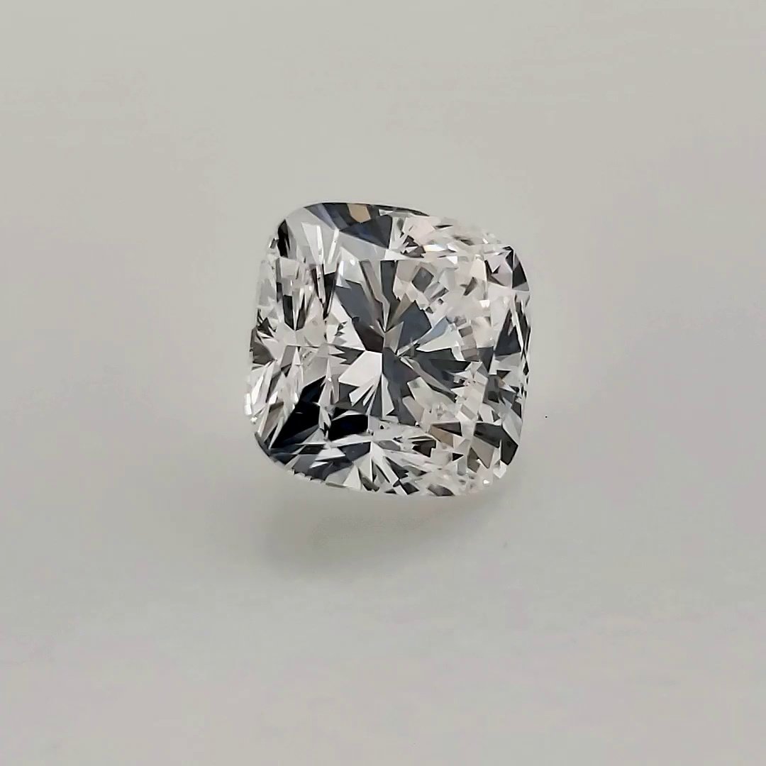 2.01ct F VS2 Very Good Cut Cushion Diamond