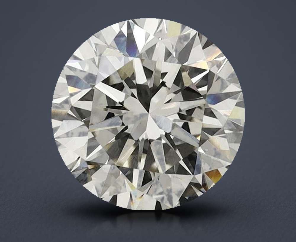 3.38 Carat Round Lab Diamond