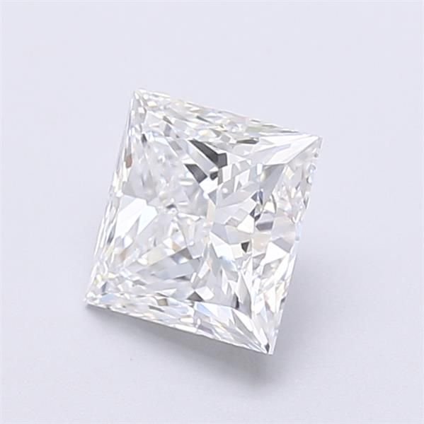 1.68ct D VS1 Rare Carat Ideal Cut Princess Lab Grown Diamond