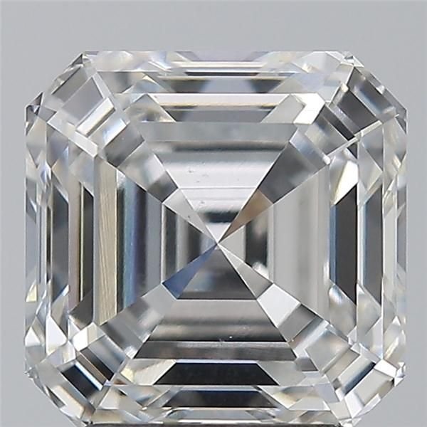 3.10ct H VS2 Rare Carat Ideal Cut Asscher Lab Grown Diamond