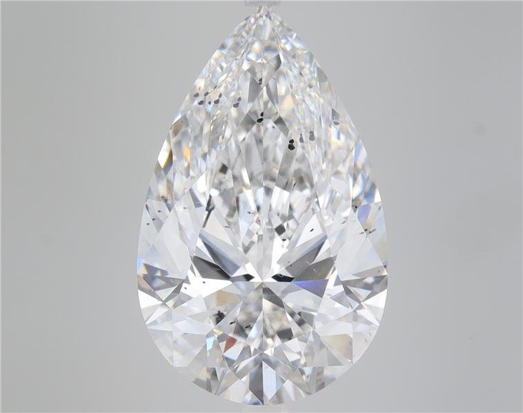 12.02ct F SI1 Rare Carat Ideal Cut Pear Lab Grown Diamond