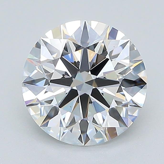 1.53ct D VS2 Rare Carat Ideal Cut Round Lab Grown Diamond