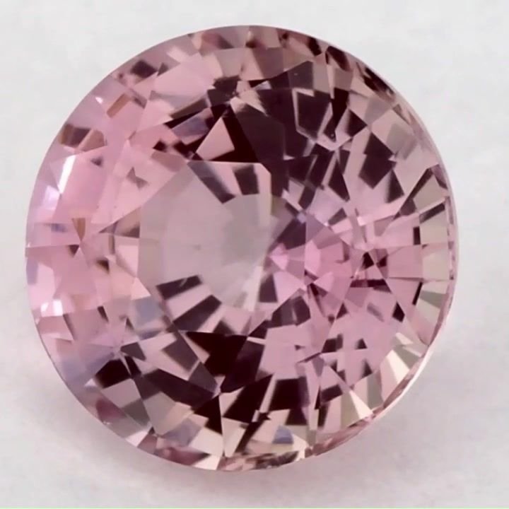 1.80 Carat Pink Round Sapphire
