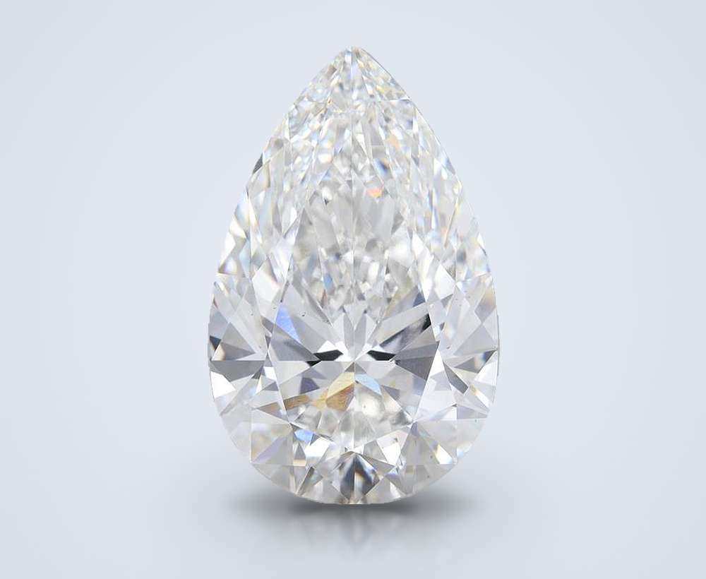 15.34 Carat Pear Lab Diamond