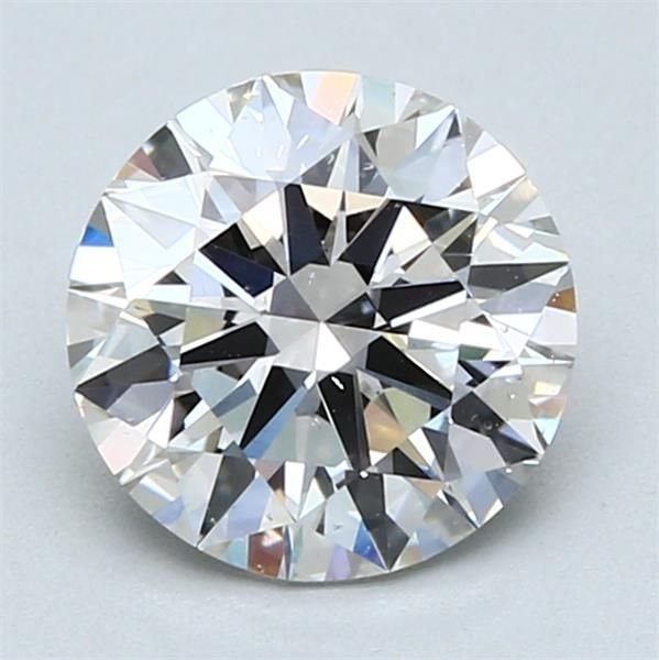 2.00ct H SI1 Rare Carat Ideal Cut Round Diamond