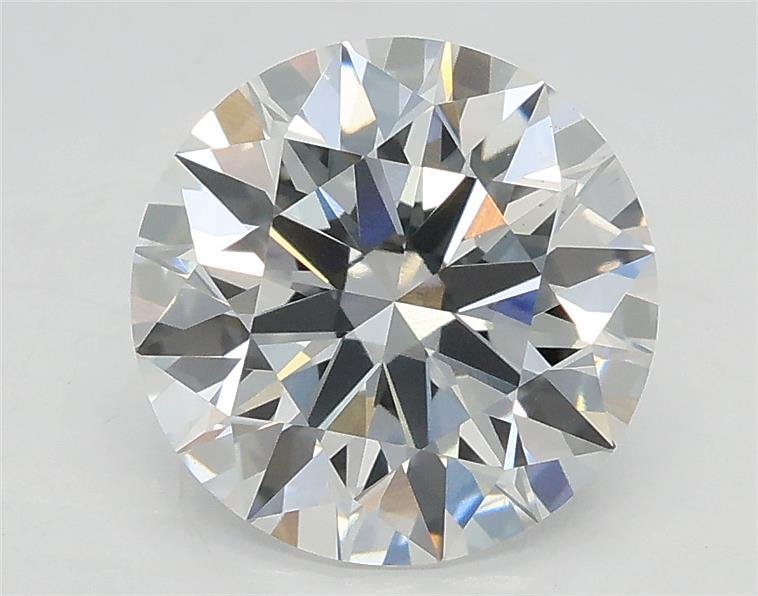 2.08ct D VS2 Rare Carat Ideal Cut Round Lab Grown Diamond