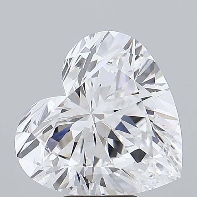 7.08ct E VS2 Rare Carat Ideal Cut Heart Lab Grown Diamond