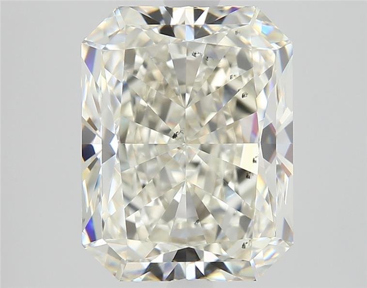 3.10ct J SI1 Rare Carat Ideal Cut Radiant Diamond