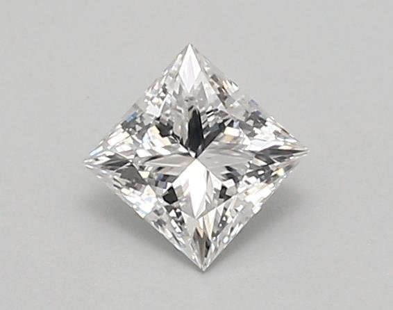 0.61ct D VVS2 Rare Carat Ideal Cut Princess Lab Grown Diamond