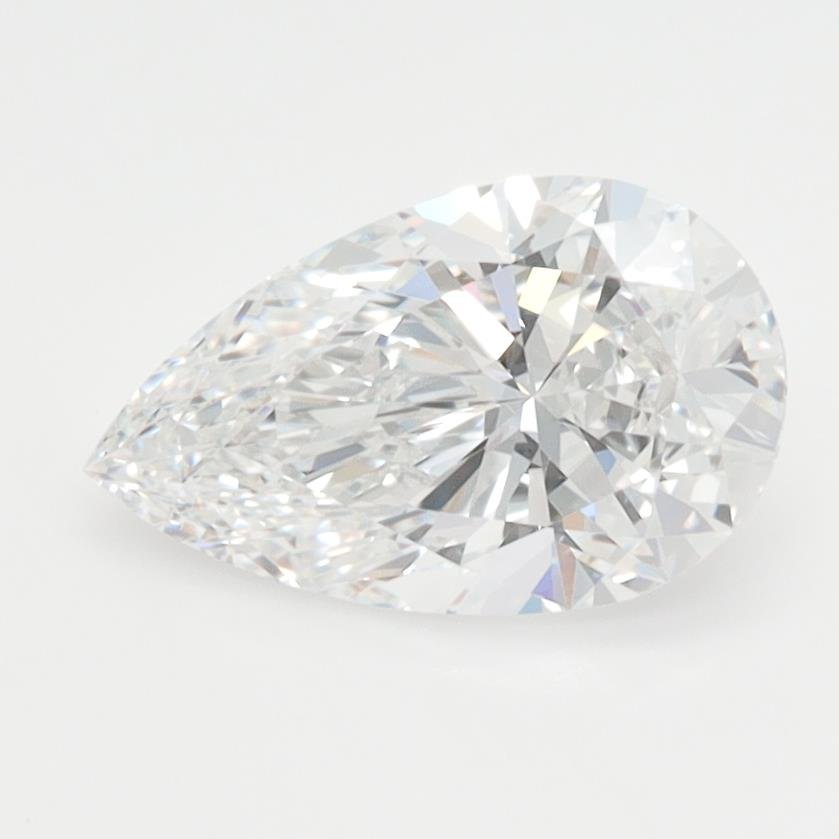 1.30ct E VVS1 Rare Carat Ideal Cut Pear Lab Grown Diamond