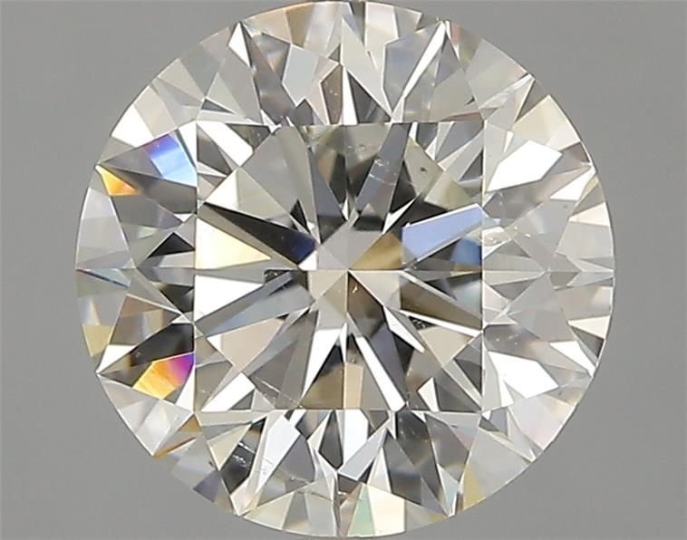 2.37ct J SI2 Rare Carat Ideal Cut Round Diamond