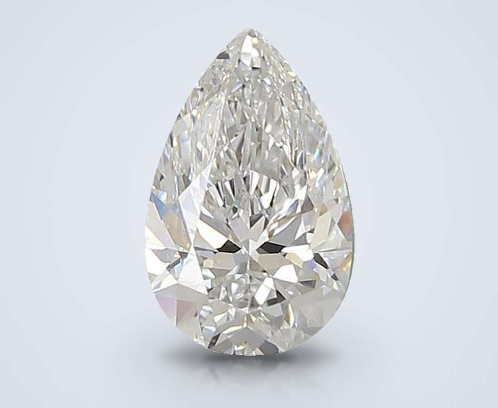 1.70 Carat Pear Lab Diamond