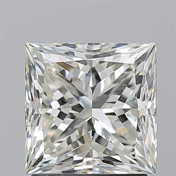 2.01ct K VS2 Rare Carat Ideal Cut Princess Diamond