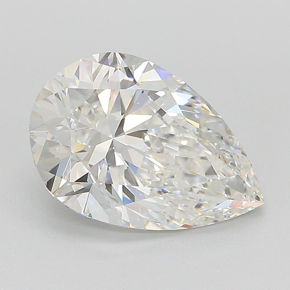 2.58 Carat Pear Lab Diamond