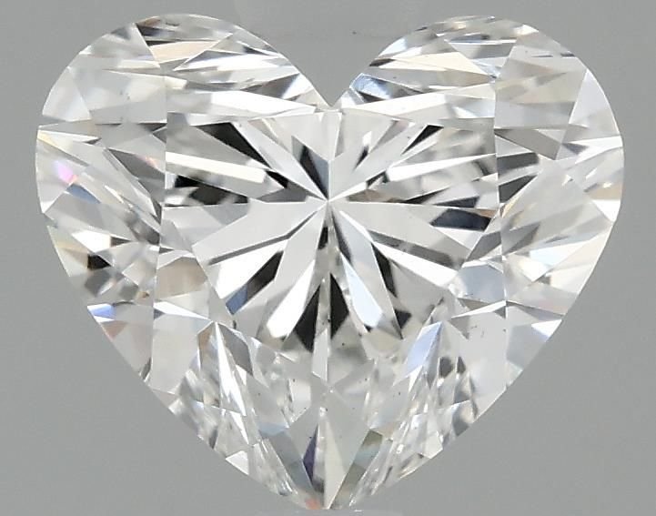 1.48ct F VS2 Rare Carat Ideal Cut Heart Lab Grown Diamond