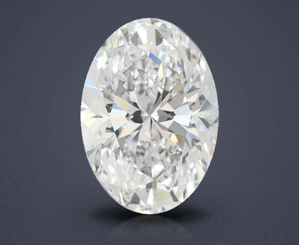 2.52 Carat Oval Lab Diamond
