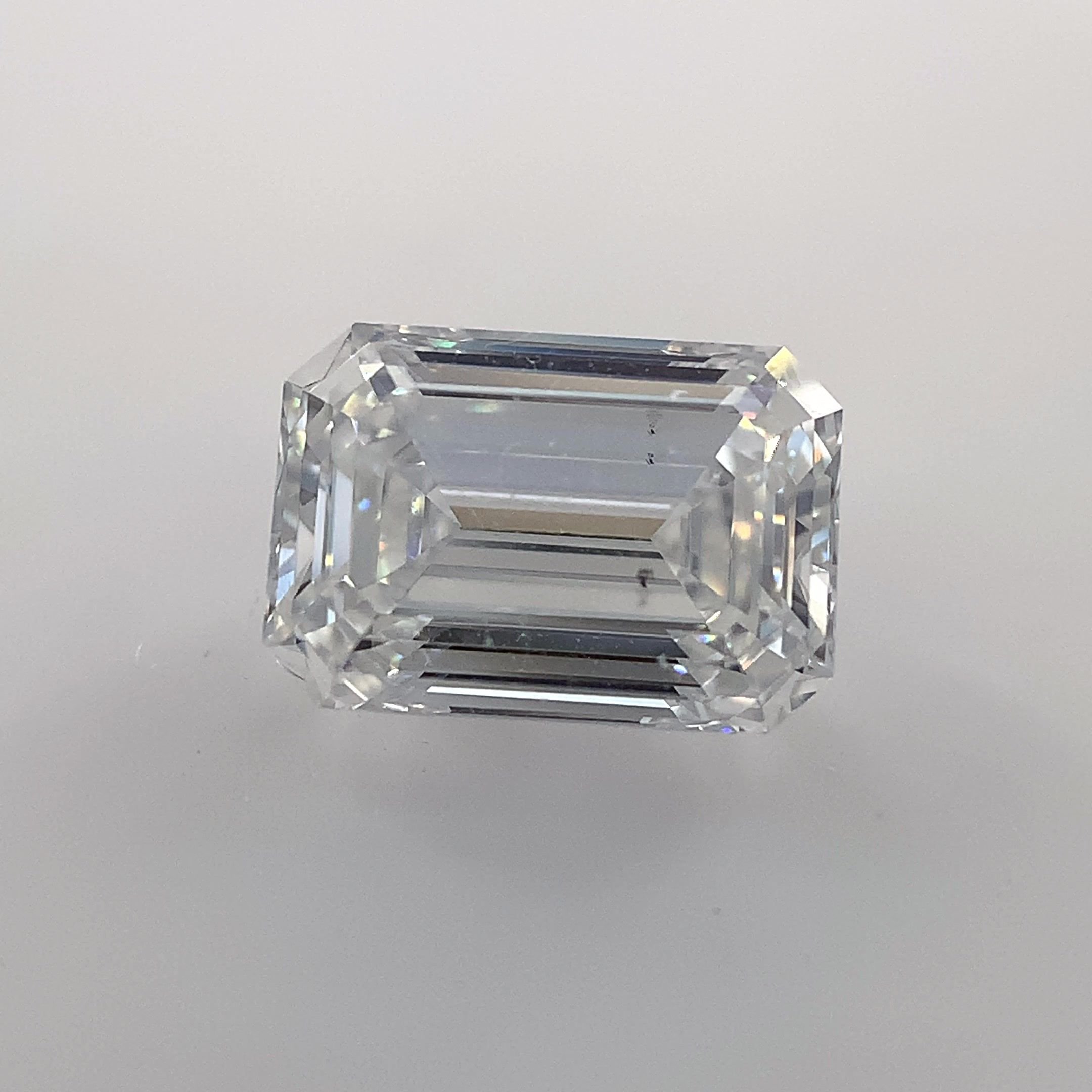 1.51ct F SI2 Excellent Cut Emerald Diamond