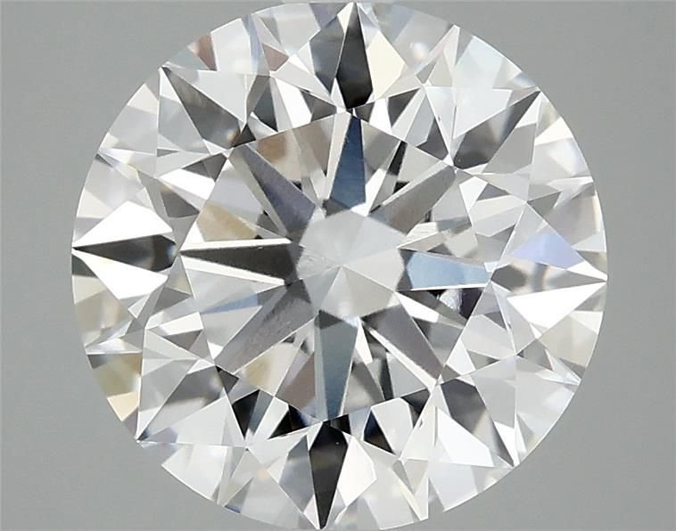 4.09 Carat Round Lab Diamond