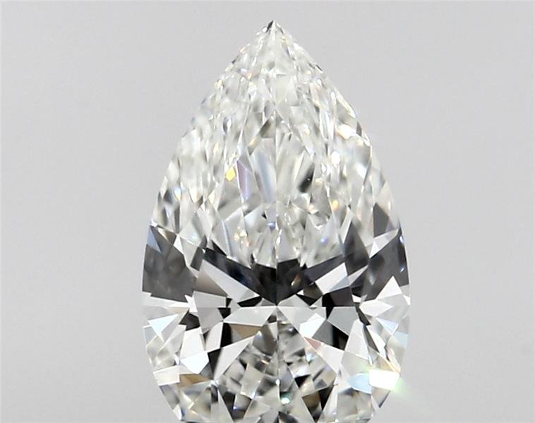 0.42ct H VVS1 Rare Carat Ideal Cut Pear Lab Grown Diamond