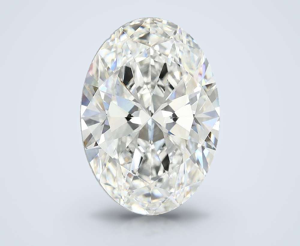 9.82 Carat Oval Lab Diamond
