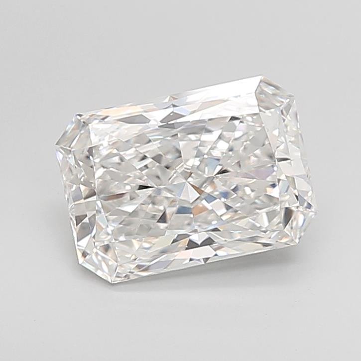 3.01ct F VS1 Rare Carat Ideal Cut Radiant Lab Grown Diamond