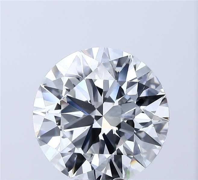 5.59ct E VS1 Rare Carat Ideal Cut Round Lab Grown Diamond