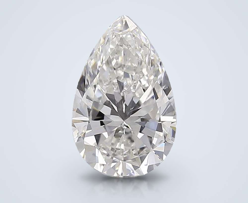 0.83 Carat Pear Lab Diamond