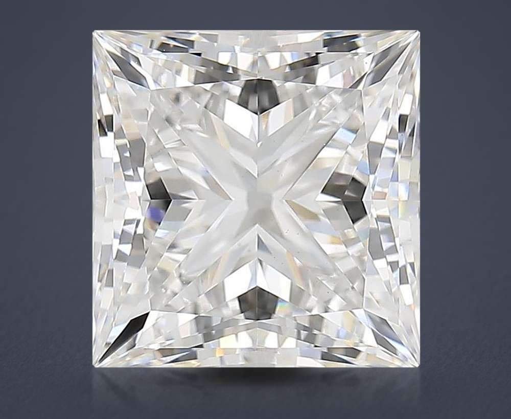5.46 Carat Princess Lab Diamond