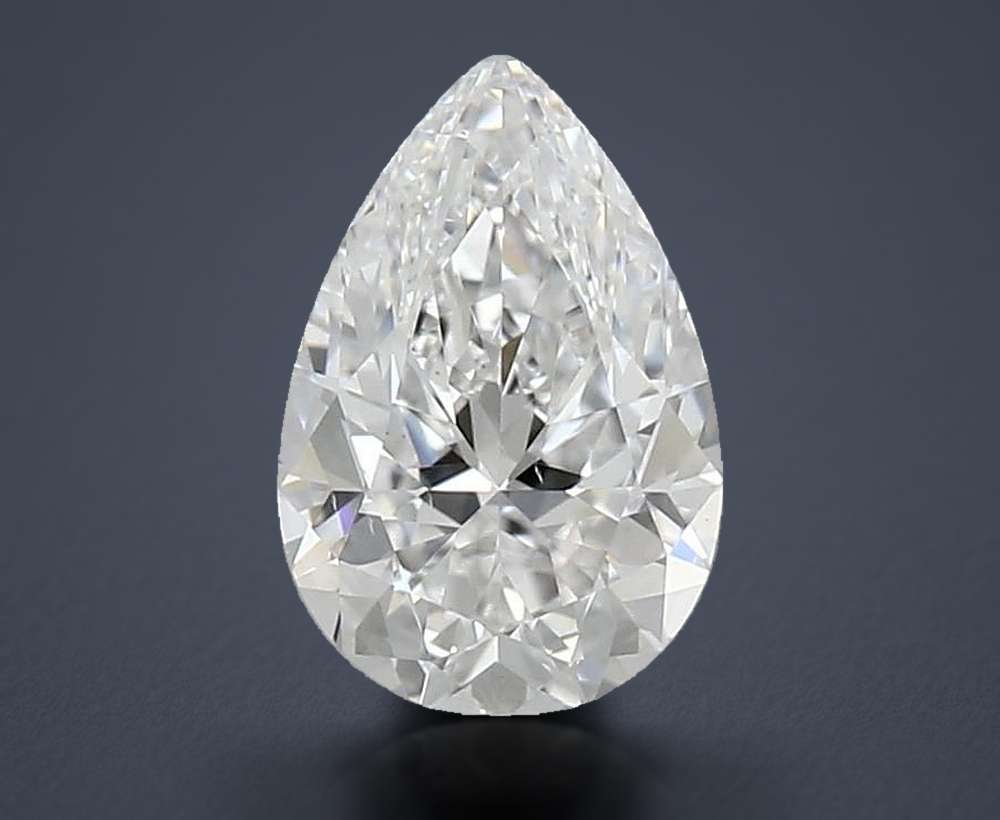 0.72 Carat Pear Natural Diamond