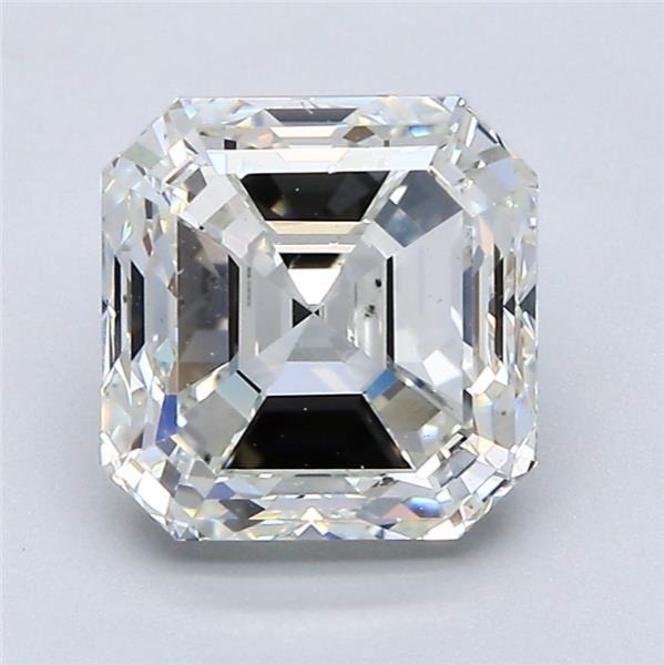3.02ct I SI1 Very Good Cut Asscher Diamond